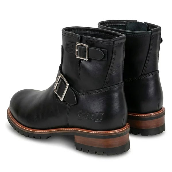 Schott Engineer Boots Short S28002 "BLACK"