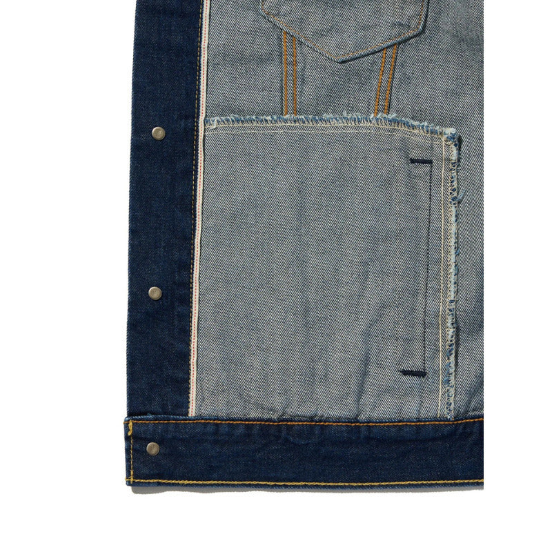 Levi’s  Denim Set up Type Ⅲ Jacket × 501 ORIGINAL SELVEDGE "DARK INDIGO"