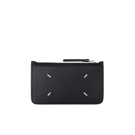 Maison Margiela CARD HOLDER ZIP EW "BLACK"