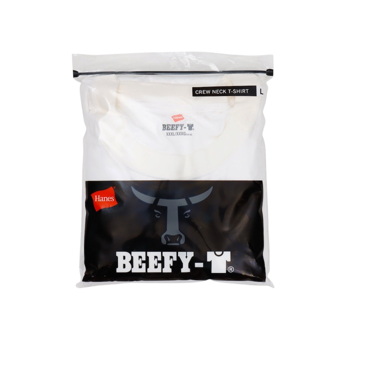 Hanes  BEEFY T 2PACK "WHITE"