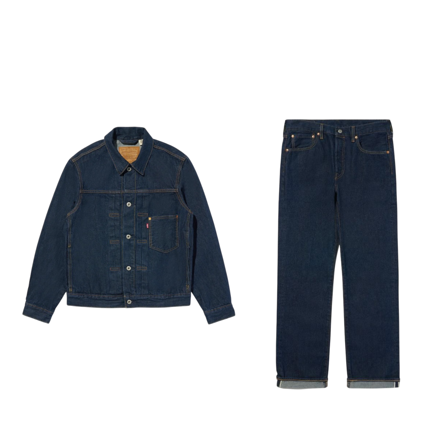【Exclusive】Levi’s 501 Type I 1st Denim Set up "DARK INDIGO"