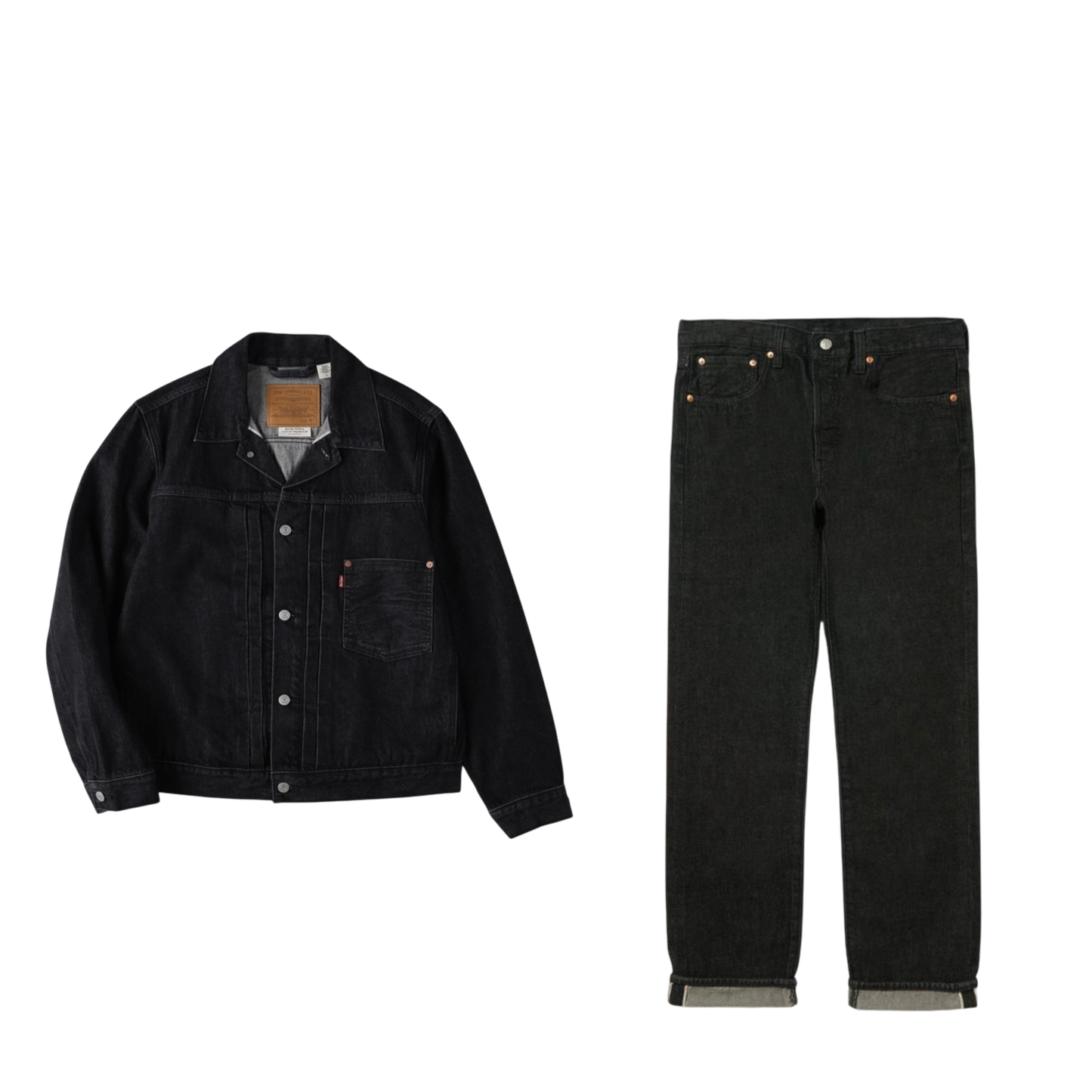 【Exclusive】Levi’s 501 Type I 1st Denim Set up "BLACK"